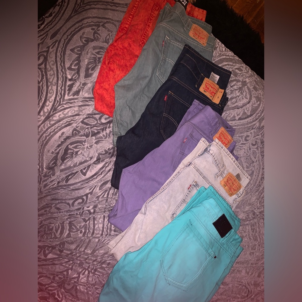 6 pair of men’s big jeans bundle